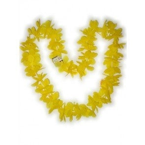 PartyXplosion Hawaii krans in geel