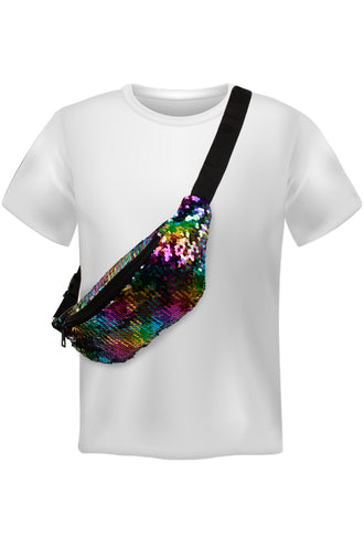 PartyXplosion Heuptasje multicolour met glitters