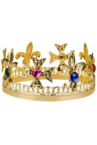 PartyXplosion Koningskroon metaal luxe