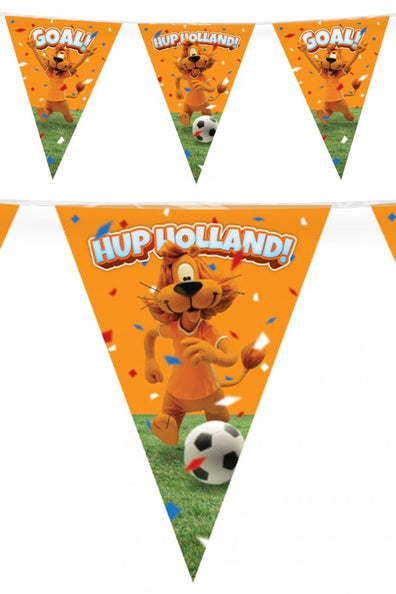 PartyXplosion Loeki vlaggenlijn Hup holland hup 10m