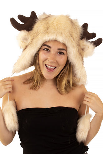 PartyXplosion Muts pluche luxe Eland