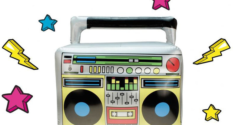 PartyXplosion Opblaasbare ghettoblaster