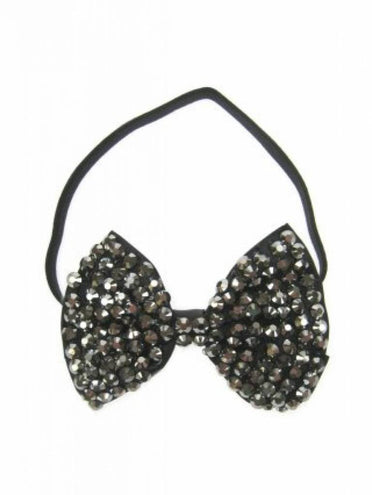 PartyXplosion Pailletten strik met steentjes verschillende kleuren