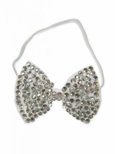 PartyXplosion Pailletten strik met steentjes verschillende kleuren