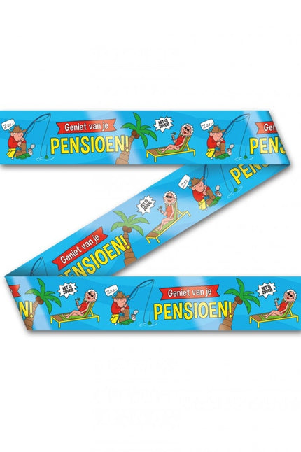 PartyXplosion Party afzetlint pensioen