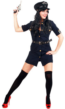 PartyXplosion Politie kostuum dames