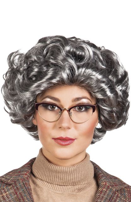 PartyXplosion Pruik Elizabeth / Oma pruik