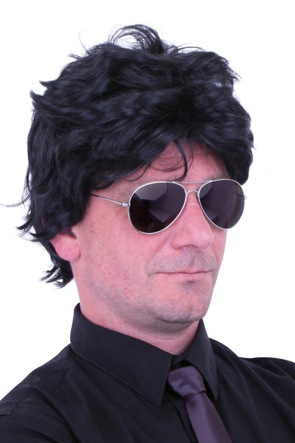 PartyXplosion Pruik Harry zwart