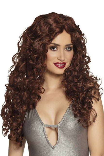 PartyXplosion Pruik Veronica met krullen