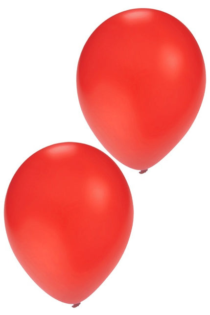 PartyXplosion Rode helium ballonnen