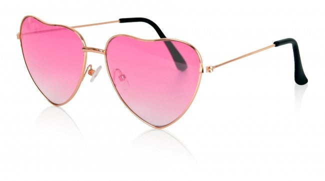 PartyXplosion Roze hartjes bril