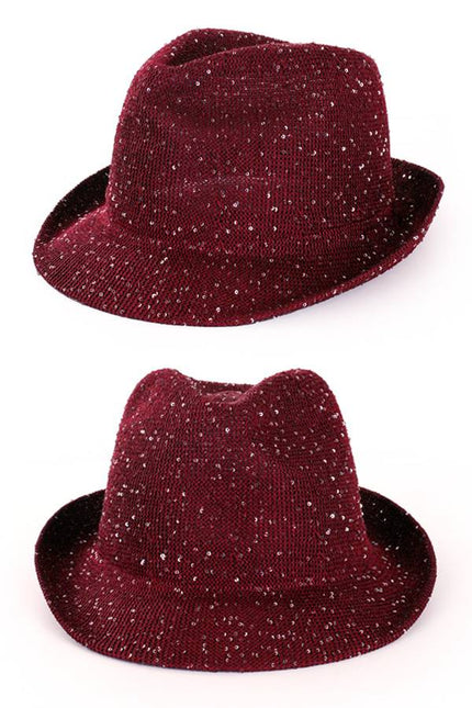 PartyXplosion Saturday night fever glitter hoed rood