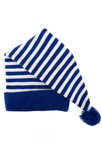 PartyXplosion Slaapmuts blauw wit Dreamy