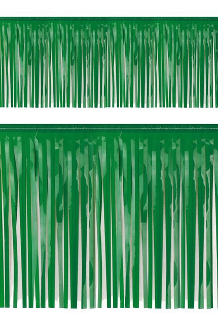 PartyXplosion Slierten folie guirlande groen 6mtr