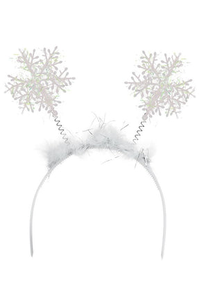 PartyXplosion Sneeuwvlok diadeem goedkoop