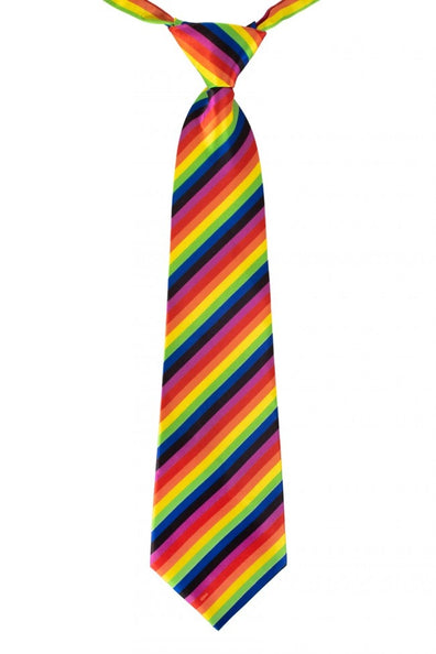 PartyXplosion Stropdas regenboog
