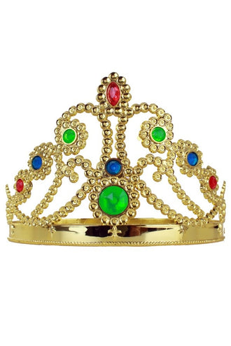 PartyXplosion Tiara verstelbaar goud