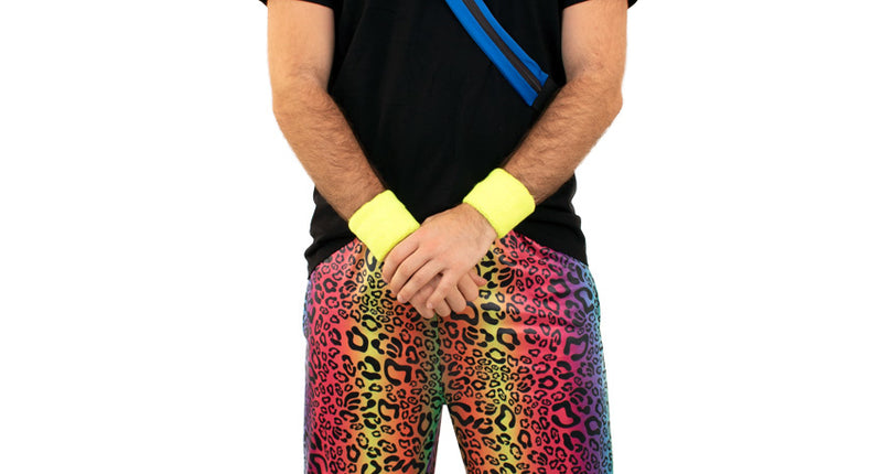 PartyXplosion Trainingsbroek neon panter