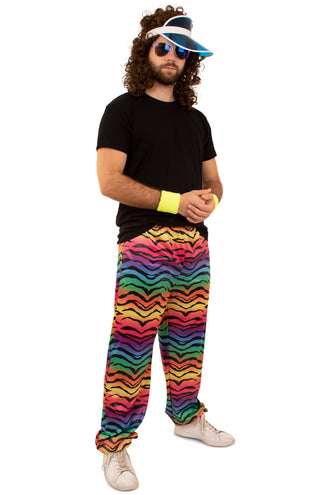 PartyXplosion Trainingsbroek neon tijger