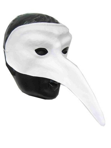 PartyXplosion Venetiaans snavel masker wit