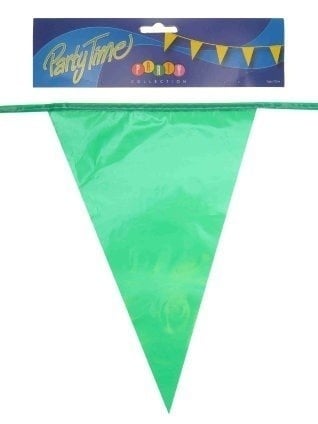 PartyXplosion Vlaggelijn pe groen 10 mtr
