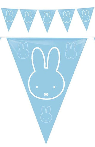 PartyXplosion Vlaggenlijn  Nijntje geboorte jongen 6 meter