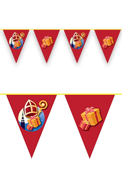 PartyXplosion Vlaggenlijn Sinterklaas 10 meter