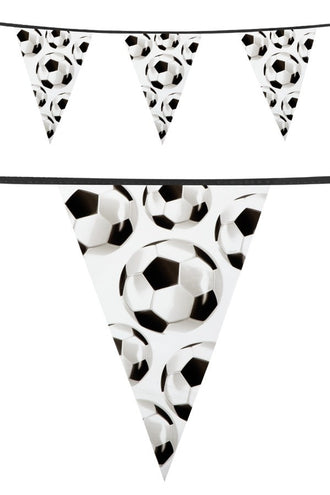 PartyXplosion Vlaggenlijn  Voetbal 6 meter