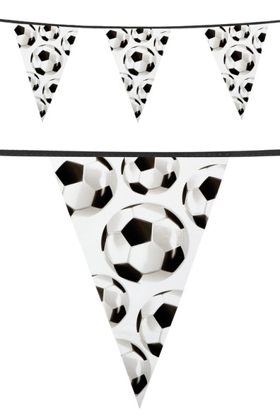 PartyXplosion Vlaggenlijn  Voetbal 6 meter