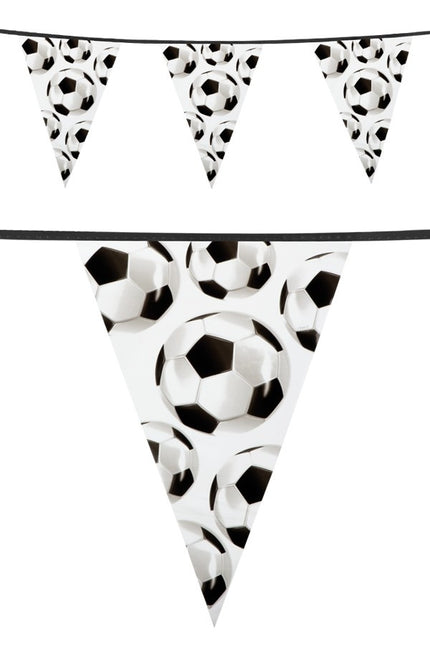 PartyXplosion Vlaggenlijn  Voetbal 6 meter