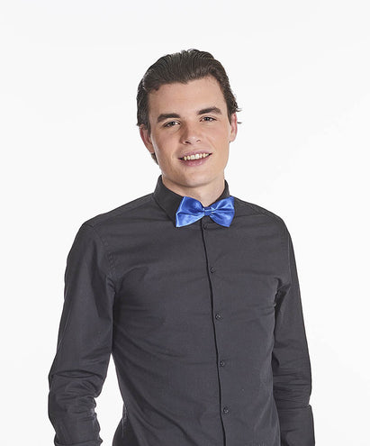 PartyXplosion Vlinderstrik satijn blauw