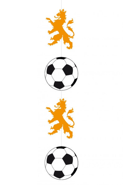 PartyXplosion Voetbal slinger hup holland hup leeuw