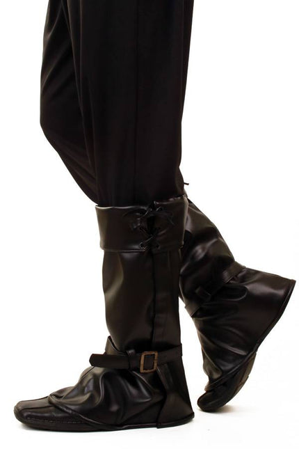 PartyXplosion Zwarte laarskappen