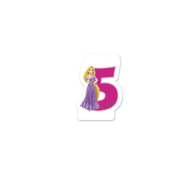 Procos Disney Princess Happy Birthday kaars 5 jaar