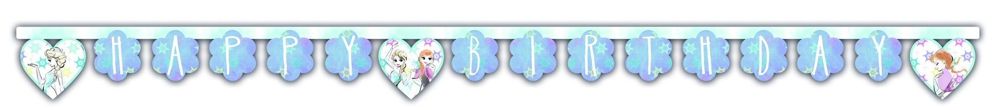 Procos Frozen Sparkle letterslingerHappy Birthday