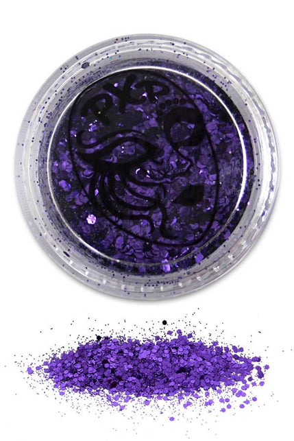PXP Professional Colours Fijne schmink glitter in regenboog paars