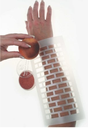 PXP Professional Colours Schmink sjabloon bakstenen