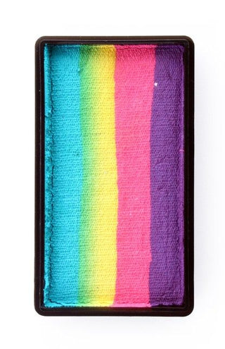 PXP Professional Colours Splitcake paars-roze-geel turqoise 28gram