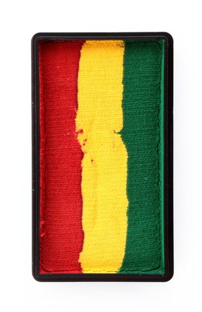 PXP Professional Colours Splitcake rood-geel-groen 28gram