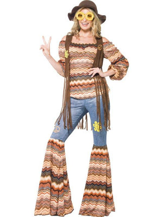 Smiffys Hippie kostuum Harmony dames XL