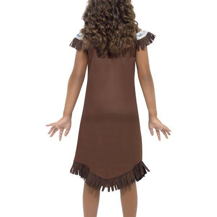 Smiffys Indianen pak Native voor meiden 128 - 140 cm