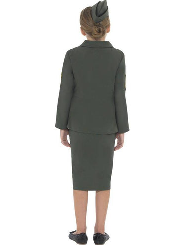 Smiffys Leger officieren kostuum meisje