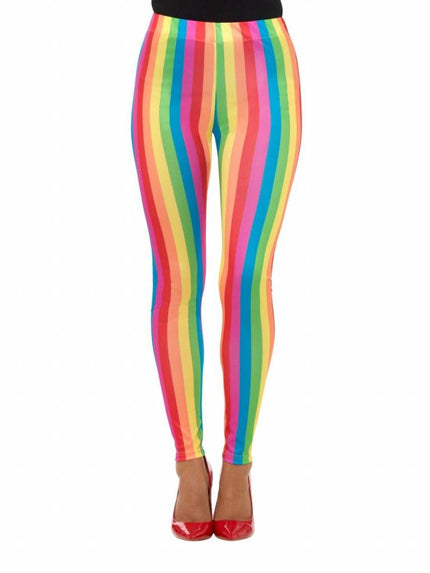 Smiffys Regenboog clown legging