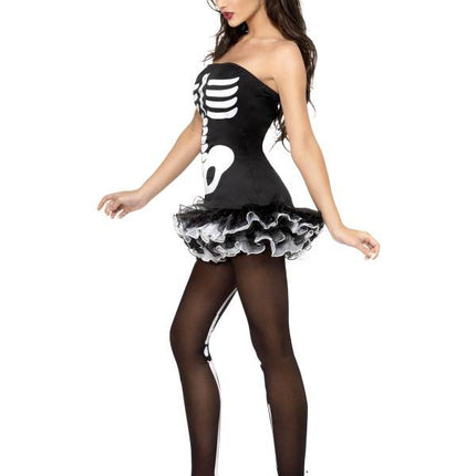 Smiffys Sexy skelet pak dames
