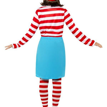Smiffys Where's Wally? Wenda kostuum dames