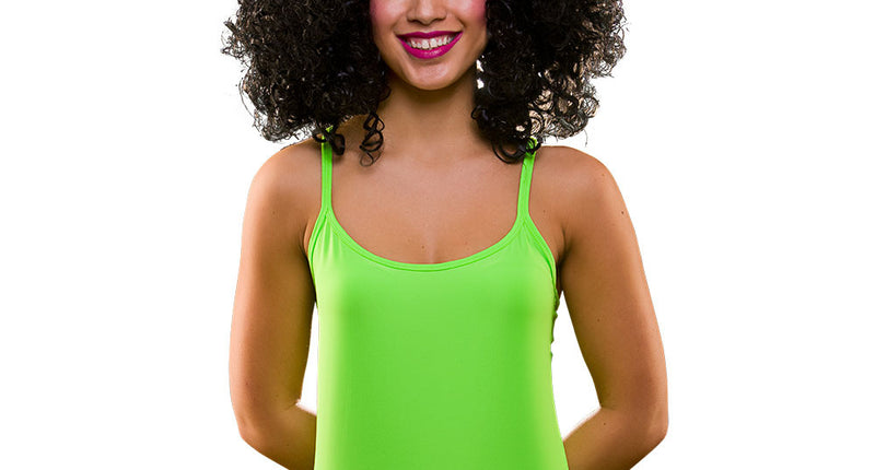 Wicked Costumes 80's Neon groen topje