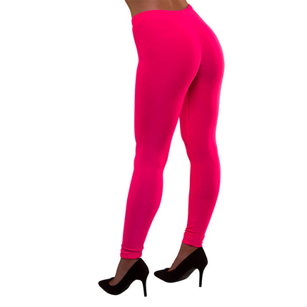 Wicked Costumes 80's Neon roze legging Maud