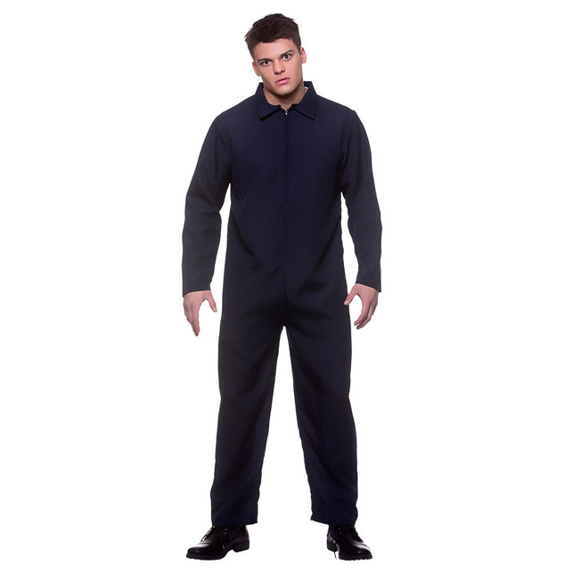 Wicked Costumes Blauwe overall monteur volwassenen