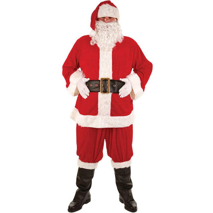 Wicked Costumes Deluxe kerstman pak 8delig