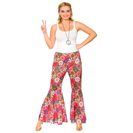 Wicked Costumes Disco hippie broek voor dames